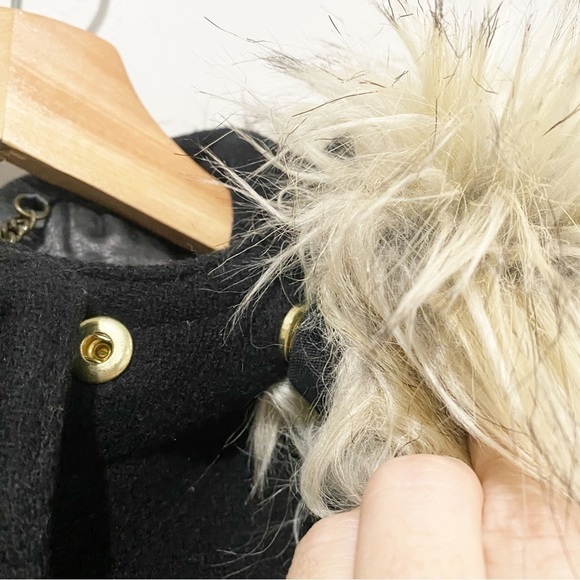 J. CREW Chateau Parka Stadium Cloth
Wool Hood Coat Size 00 - Picture 6 of 16